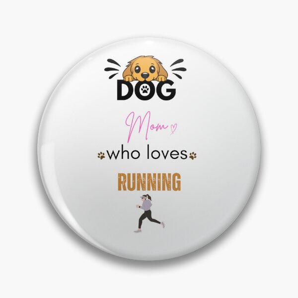 Item preview, Dog Mom Who Loves Running designed and sold by PawFitt.