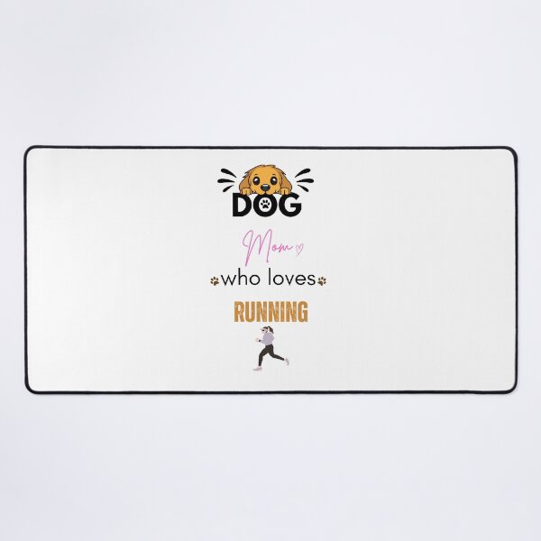 Item preview, Dog Mom Who Loves Running designed and sold by PawFitt.
