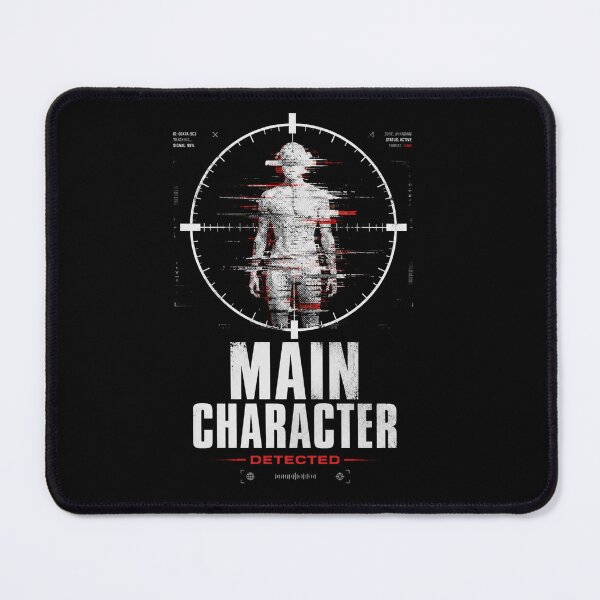 Item preview, Main Character Detected Glitch Gaming designed and sold by Airmiro.