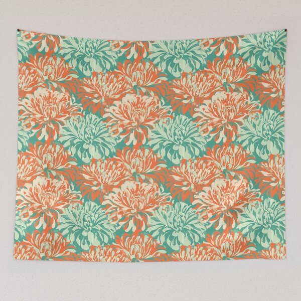Item preview, Petaled Zinnia Floral  - Flower Bouquet Pattern - Best Gifts For Women designed and sold by RoyalStarsPatts.