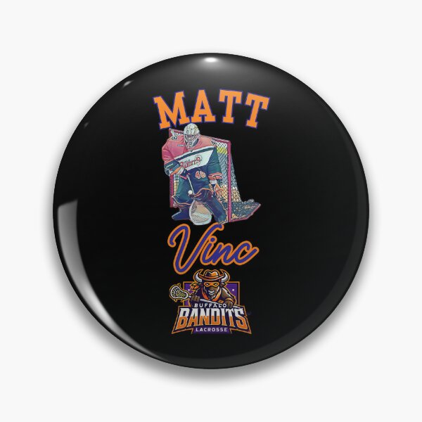 Item preview, Matt Vinc Buffalo Bandits Lacrosse Goalie Number 48 designed and sold by LolitaMurphy.