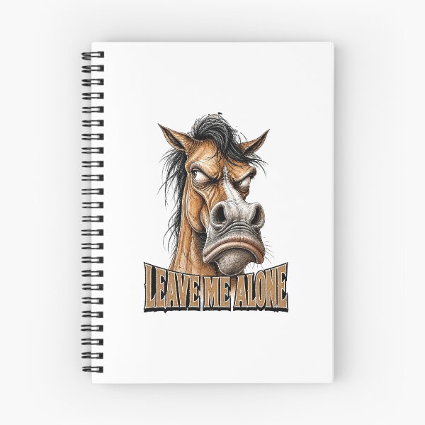 Item preview, Leave Me Alone – Grumpy Horse Funny Animal Design designed and sold by Wilcox PhotoArt.