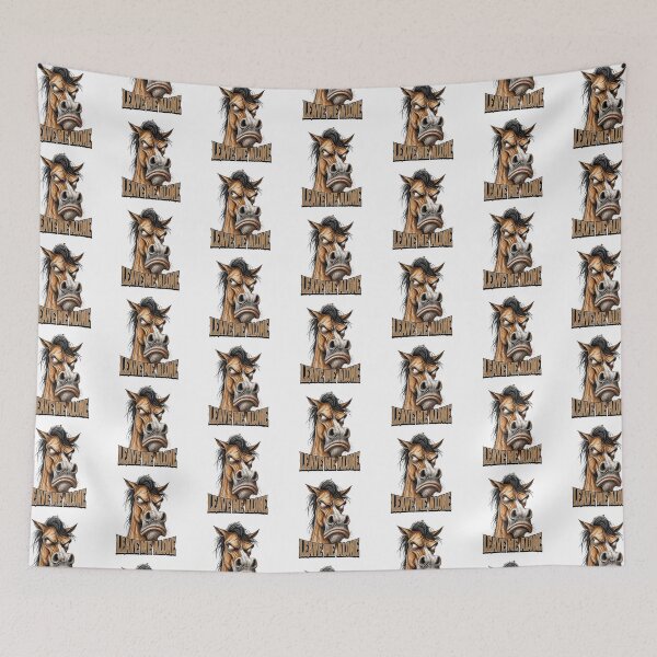 Item preview, Leave Me Alone – Grumpy Horse Funny Animal Design designed and sold by Wilcox PhotoArt.