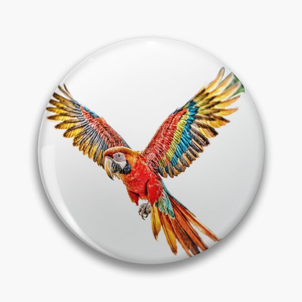 Item preview, Vibrant Macaw Parrot Wall Art Print designed and sold by The Empire Of Digital Art..