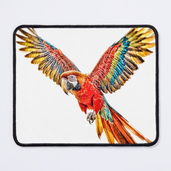 Item preview, Vibrant Macaw Parrot Wall Art Print designed and sold by The Empire Of Digital Art..