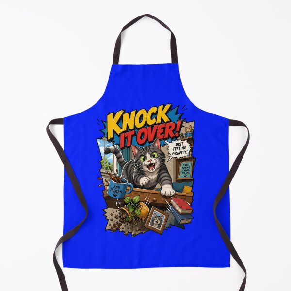 Item preview, Knock It Over – Funny Comics Design designed and sold by Mac Sketches.