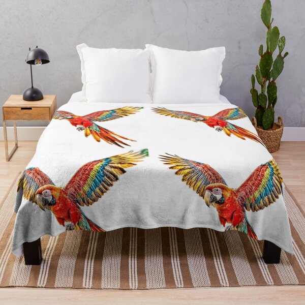 Item preview, Vibrant Macaw Parrot Wall Art Print designed and sold by The Empire Of Digital Art..