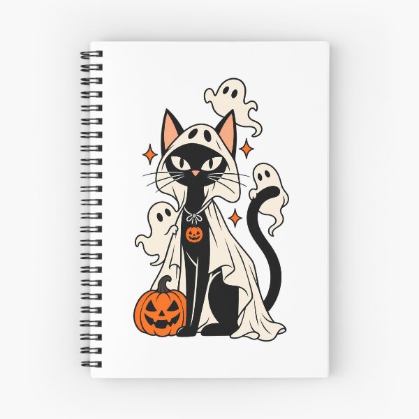 Item preview, Cute Black Cat Ghost Costume Halloween Gift designed and sold by Artycom.