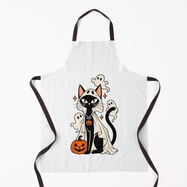 Item preview, Cute Black Cat Ghost Costume Halloween Gift designed and sold by Artycom.