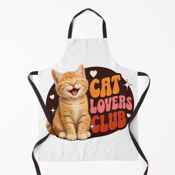 Item preview, Cat Lovers Club Funny Orange Kitten T-Shirt – Cute Smiling Cat Lover Gift | Adorable Kitty Graphic Tee | Cat Mom & Cat Dad Design designed and sold by TeehMeow.