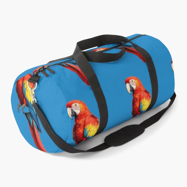Item preview, Vibrant Scarlet Macaw Bird Figurine designed and sold by The Empire Of Digital Art..