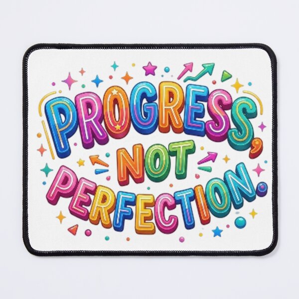 Item preview, PROGRESS, NOT PERFECTION. designed and sold by likbatonboot.