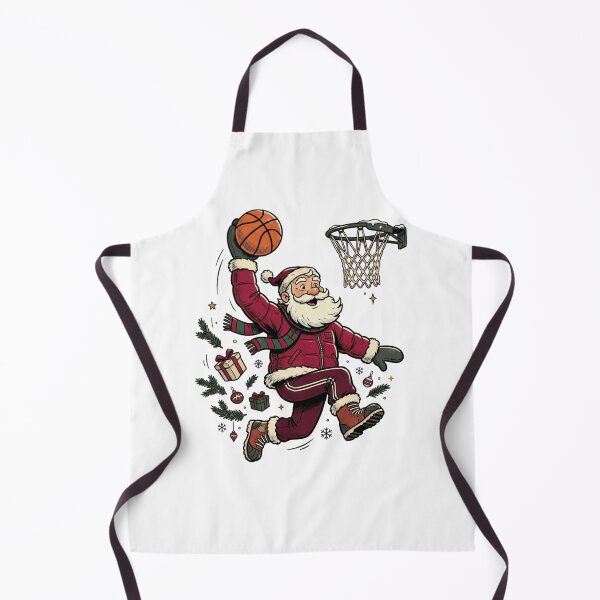 Item preview, Christmas Basketball Santa Inspired Holiday Hoops Vintage Winter Sports designed and sold by SOUFIANE1991.