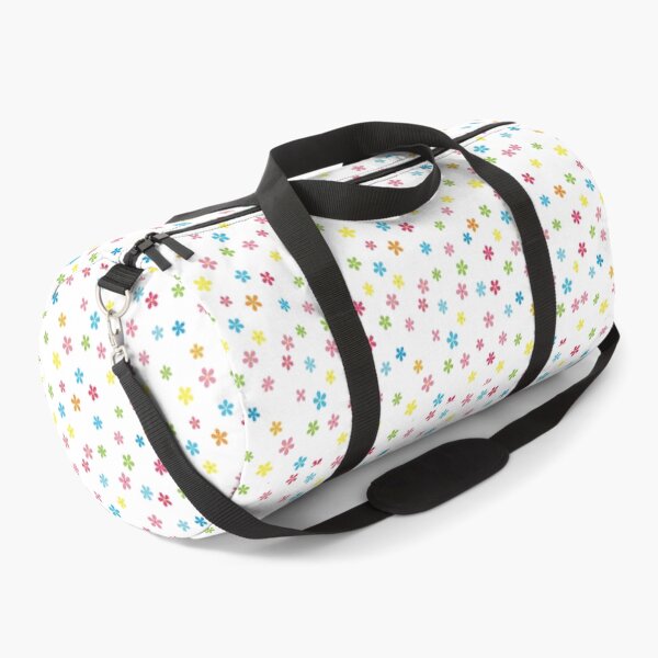 Item preview, Colorful Tiny Flowers Pattern on Black Background | Cute Floral Design designed and sold by joy-Moons.
