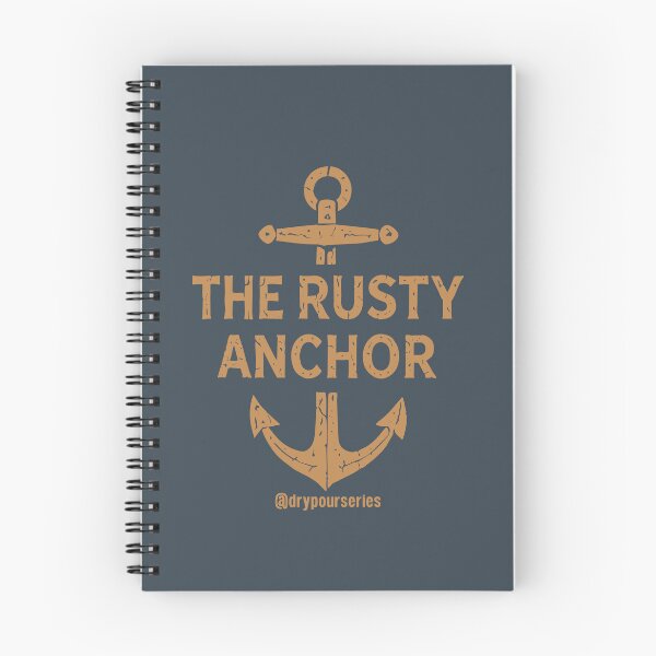 Item preview, The Rusty Anchor Logo designed and sold by Wearin' Waves.