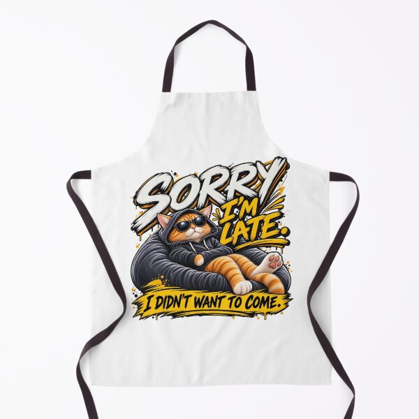Item preview, Sorry I'm Late I Didn't Want To Come designed and sold by Fares Zeineh.