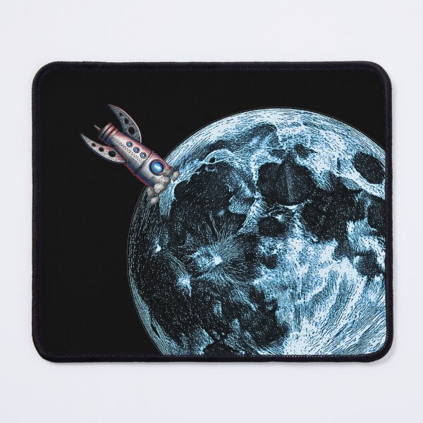 Item preview, Moon with crashed rocket designed and sold by Proyect_Baku.