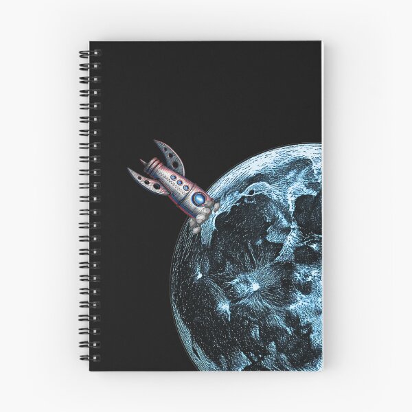 Item preview, Moon with crashed rocket designed and sold by Proyect_Baku.