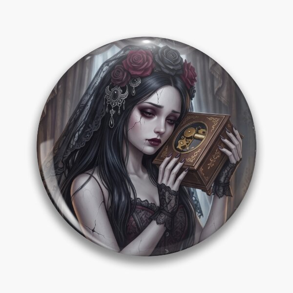 Item preview, Gothic Doll with Music Box designed and sold by AnnArtshock.