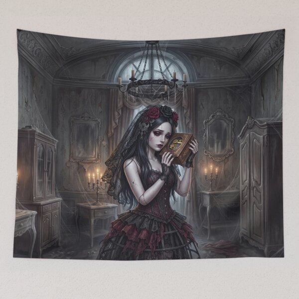Item preview, Gothic Doll with Music Box designed and sold by AnnArtshock.