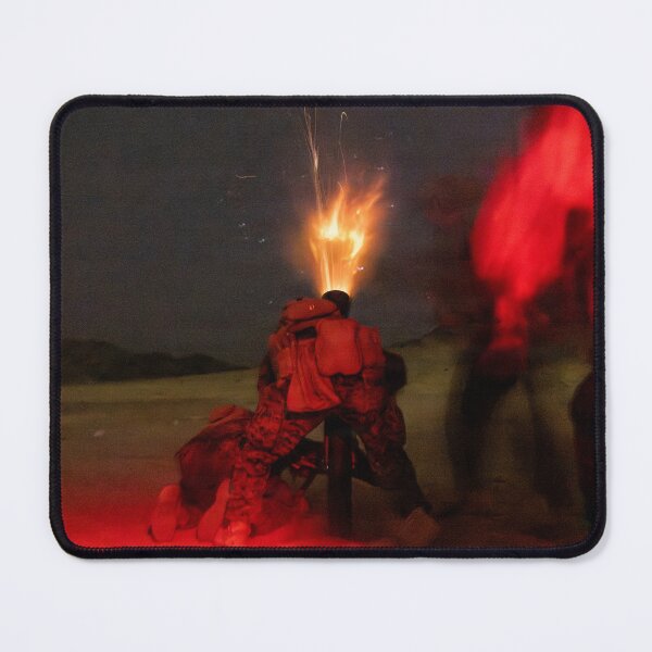 Item preview, Soldiers Firing Mortar at Night designed and sold by weirdcountry.