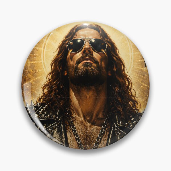 Item preview, Jesus Christ – Heavy Metal Messiah Parody designed and sold by obstinator.