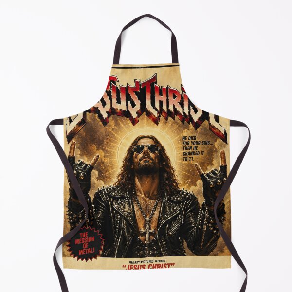Item preview, Jesus Christ – Heavy Metal Messiah Parody designed and sold by obstinator.