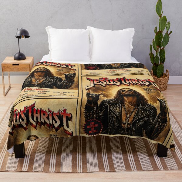 Item preview, Jesus Christ – Heavy Metal Messiah Parody designed and sold by obstinator.