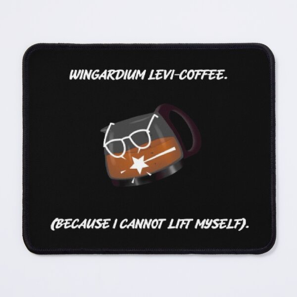 Item preview, Wingardium Levi Coffee Funny Wizard Parody designed and sold by Mircea786.