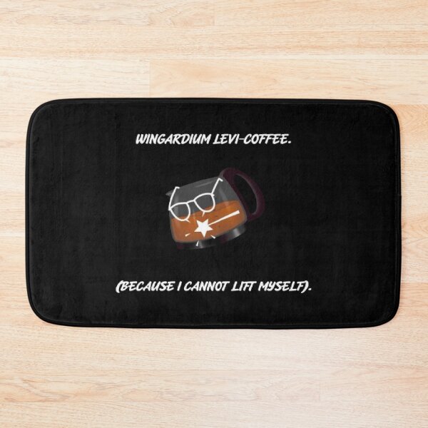 Item preview, Wingardium Levi Coffee Funny Wizard Parody designed and sold by Mircea786.