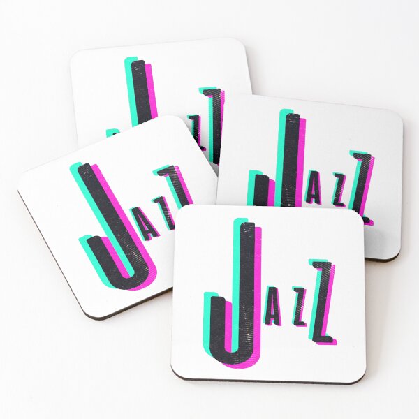 Item preview, Jazz Music Retro Chromatic 3D Typography designed and sold by RDproject.