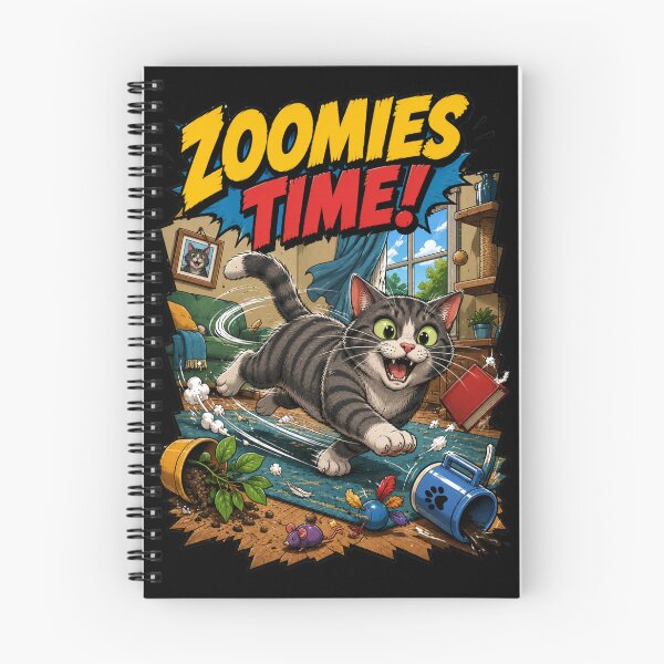 Item preview, Zoomies Time – Funny Comics Design designed and sold by Mac Sketches.