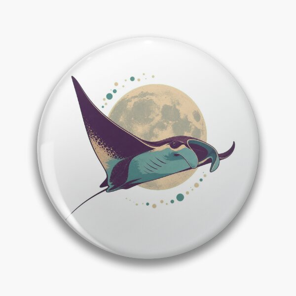 Item preview, a manta ray designed and sold by zzinthestore.