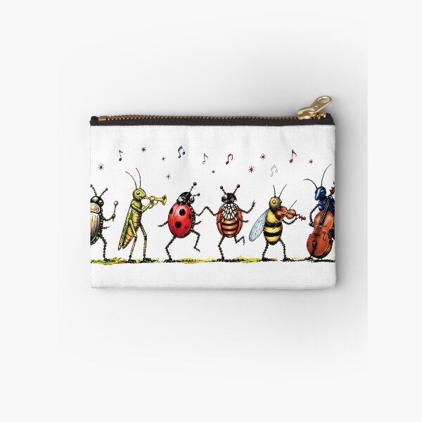 Item preview, Vintage Musical Bugs Insect Orchestra Illustration designed and sold by Catsi-Nook-Art.