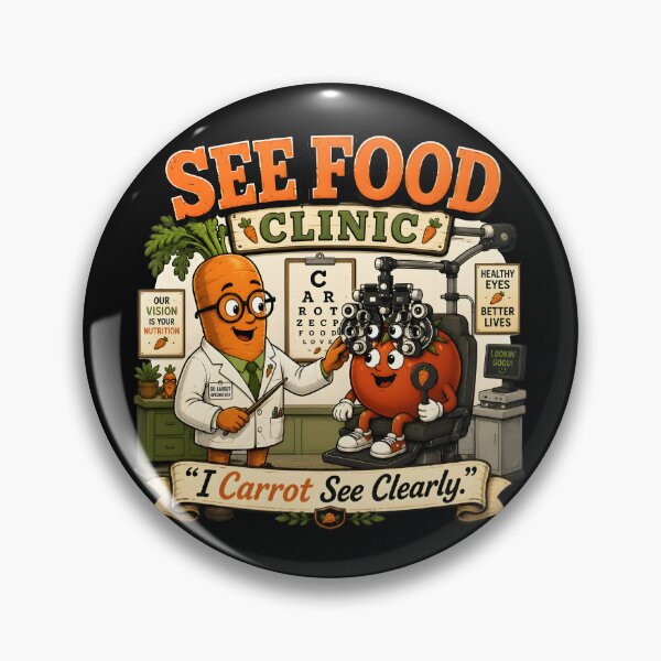 Item preview, Carrot Eye Doctor – I Carrot See Clearly Funny Optometrist Food Pun designed and sold by Snackwear Apparel.