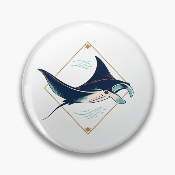Item preview, a manta ray designed and sold by zzinthestore.