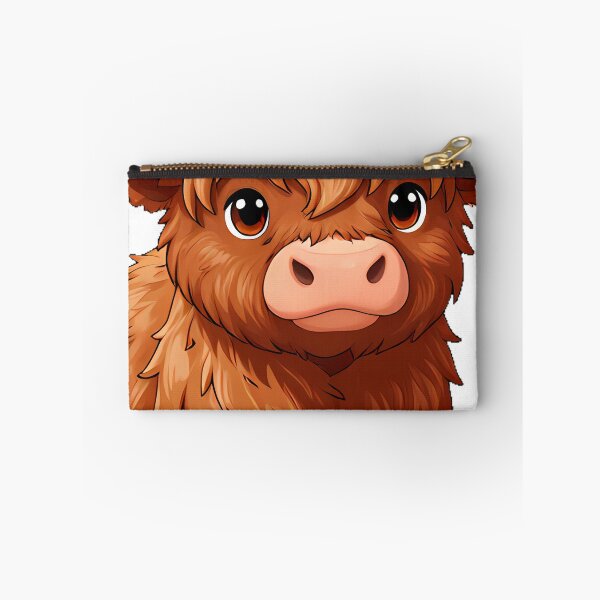 Item preview, Highland Cow with Daisy Crown designed and sold by pumsquare.