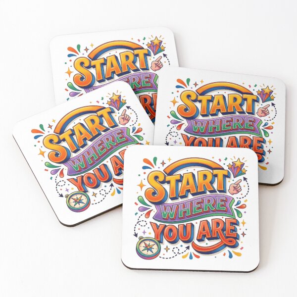 Item preview, START WHERE YOU ARE designed and sold by likbatonboot.