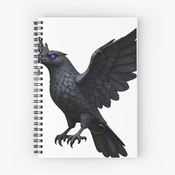 Item preview, Raven Gargoyle with Bronze Key designed and sold by IllumeInk.