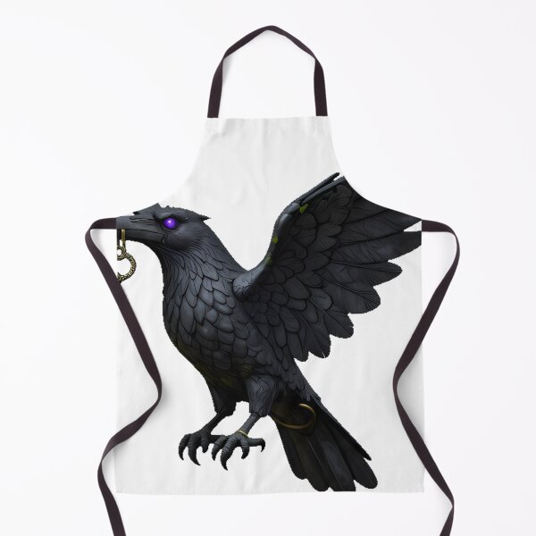 Item preview, Raven Gargoyle with Bronze Key designed and sold by IllumeInk.
