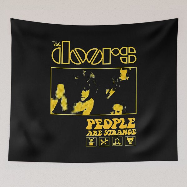 Item preview, The Doors People Are Strange Vintage Psychedelic Rock designed and sold by Catsi-Nook-Art.