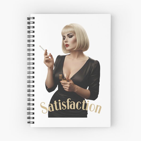 Artikelvorschau, Zufriedenheit, Vintage-Glamour, Frau, Retro-Attitüde – Design. entworfen und verkauft von Spark2Seduction.