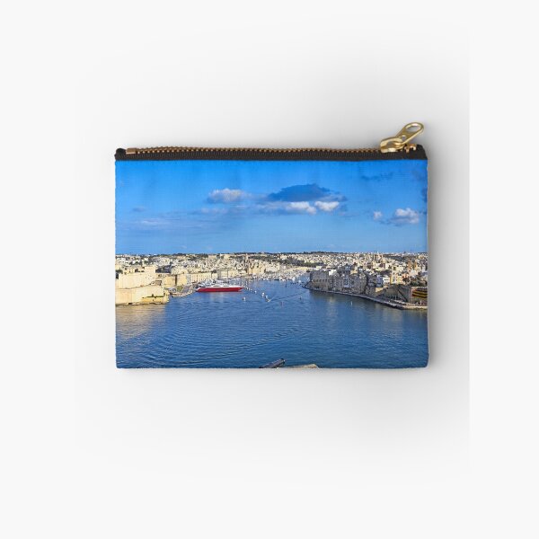 Item preview, Panoramic View of Grand Harbour, Fort St Angelo, and Birgu Marina from Valletta, Malta designed and sold by goceris.