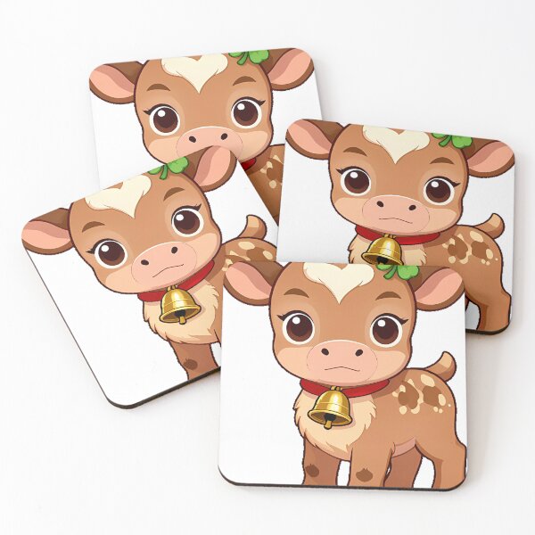 Item preview, Baby Calf with Brass Bell designed and sold by pumsquare.