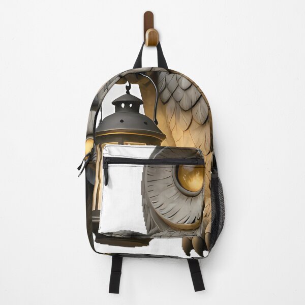 Item preview, Owl Gargoyle with Lantern designed and sold by IllumeInk.