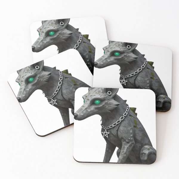 Item preview, Fox Gargoyle with Chain designed and sold by IllumeInk.