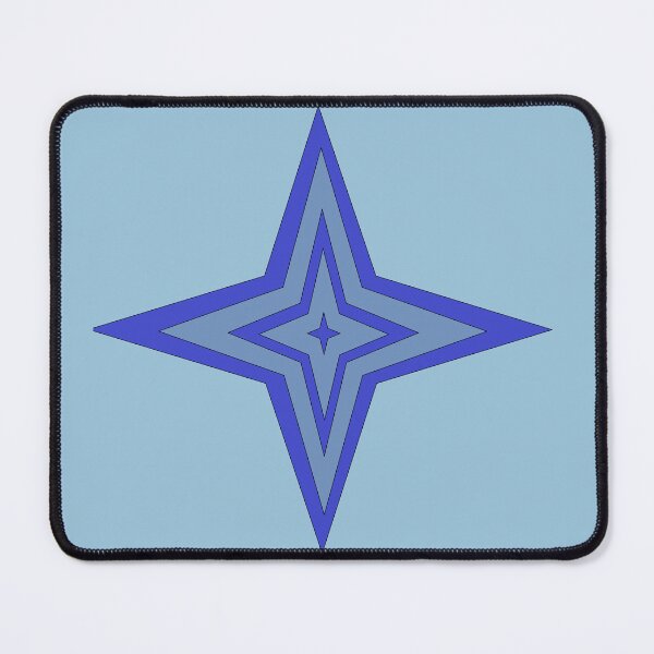 Item preview, blue star designed and sold by SrihithaStudio.