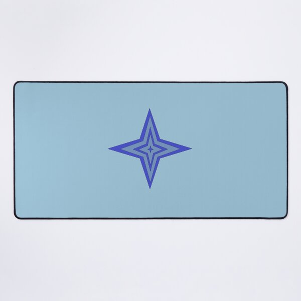 Item preview, blue star designed and sold by SrihithaStudio.