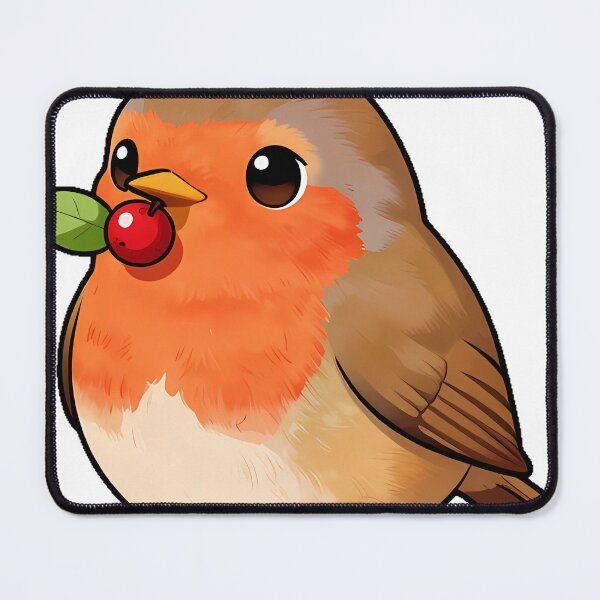 Item preview, Robin with Berry designed and sold by pumsquare.