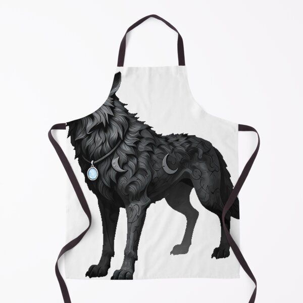 Item preview, Wolf Gargoyle with Moonstone designed and sold by IllumeInk.